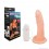 Vibrátoros Shaki élethű műpénisz, szíjjal Vibrátoros Shaki élethű műpénisz, szíjjal
